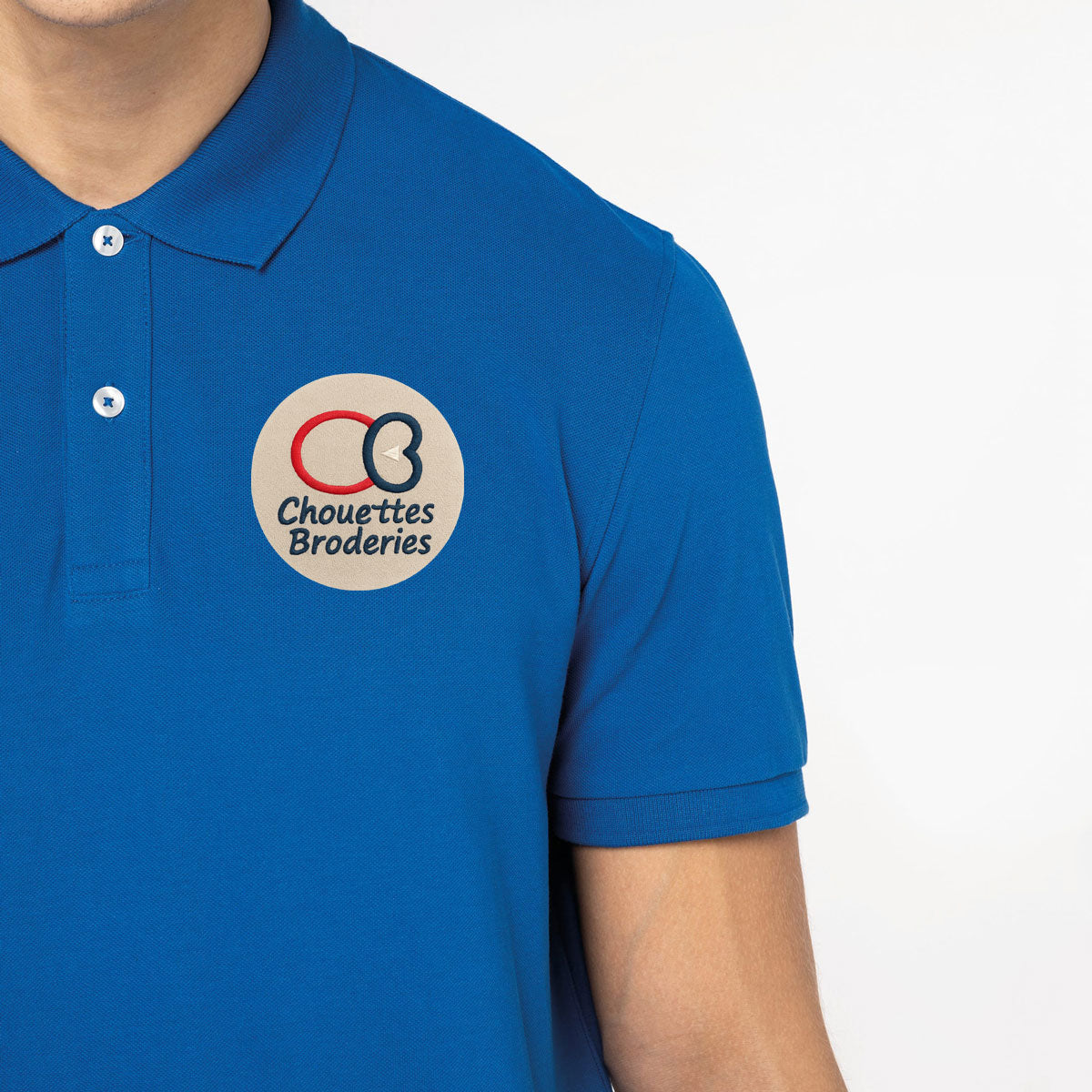 polo homme brodé votre logo ns 207