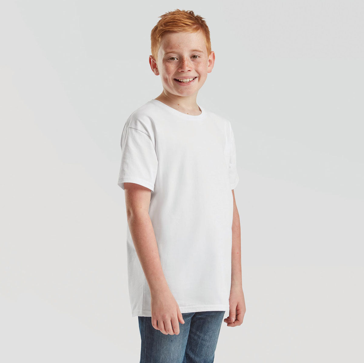 T-shirt enfant brodé – Fruit of the Loom Iconic 195