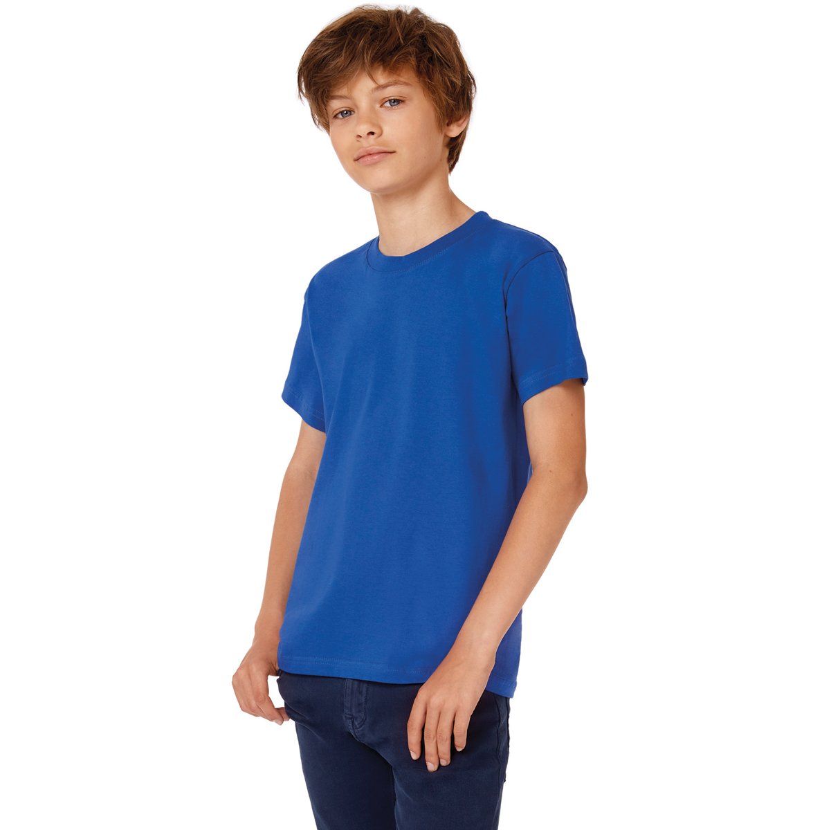 Tshirt broderie personnalisée enfant exact190 logo