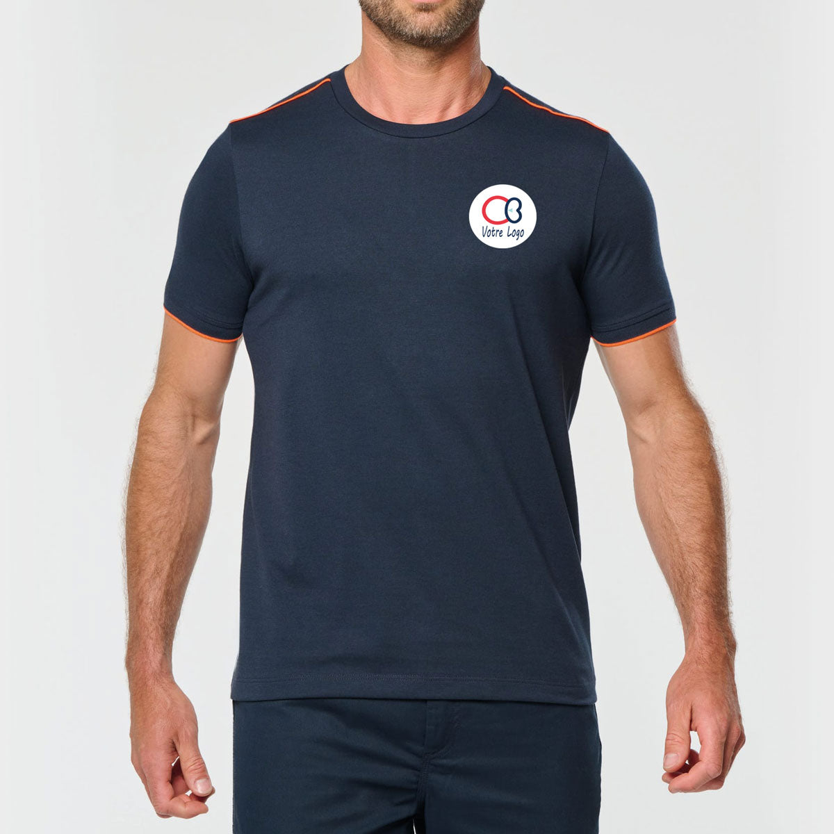 t-shirt de travail a personnaliser avec logo WK3020