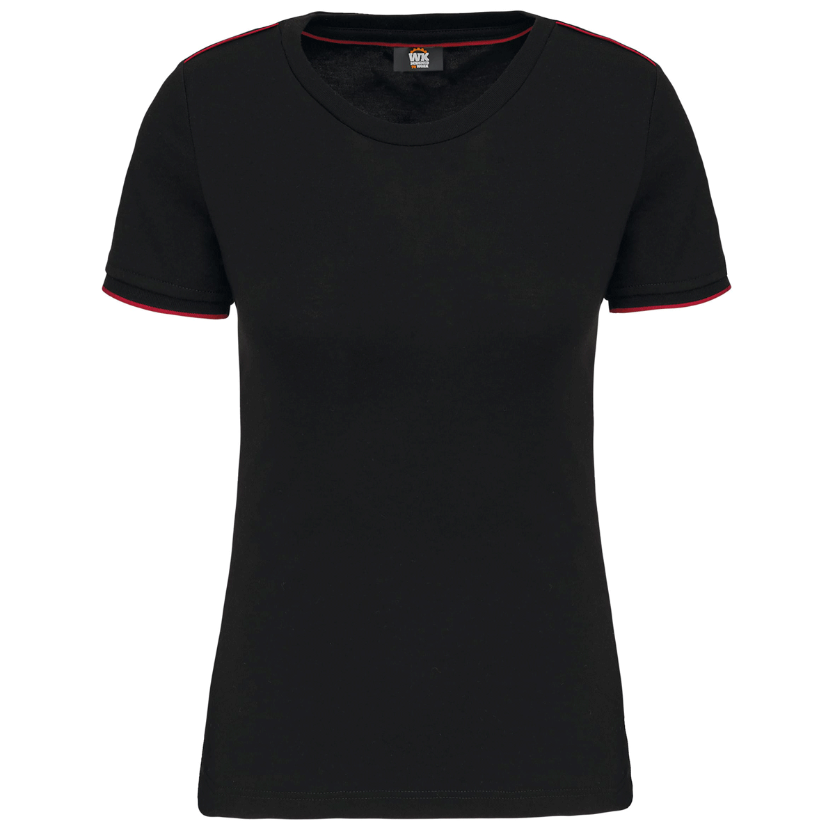 T-shirt brodé femme – WK3021 DayToDay manches courtes