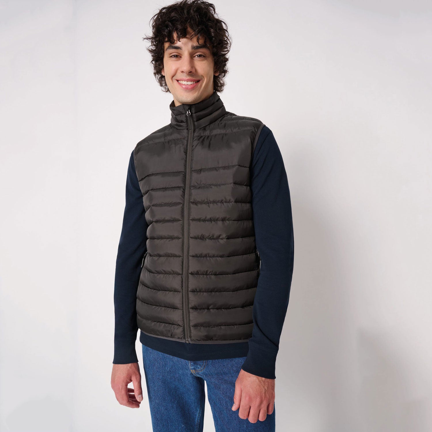 Gilet Sweat à Capuche Sans Manches Pour Homme – Coupe Confort, Zip, Motard, Sport Et Loisir, Plusieurs Tailles Jusqu’en 5XL