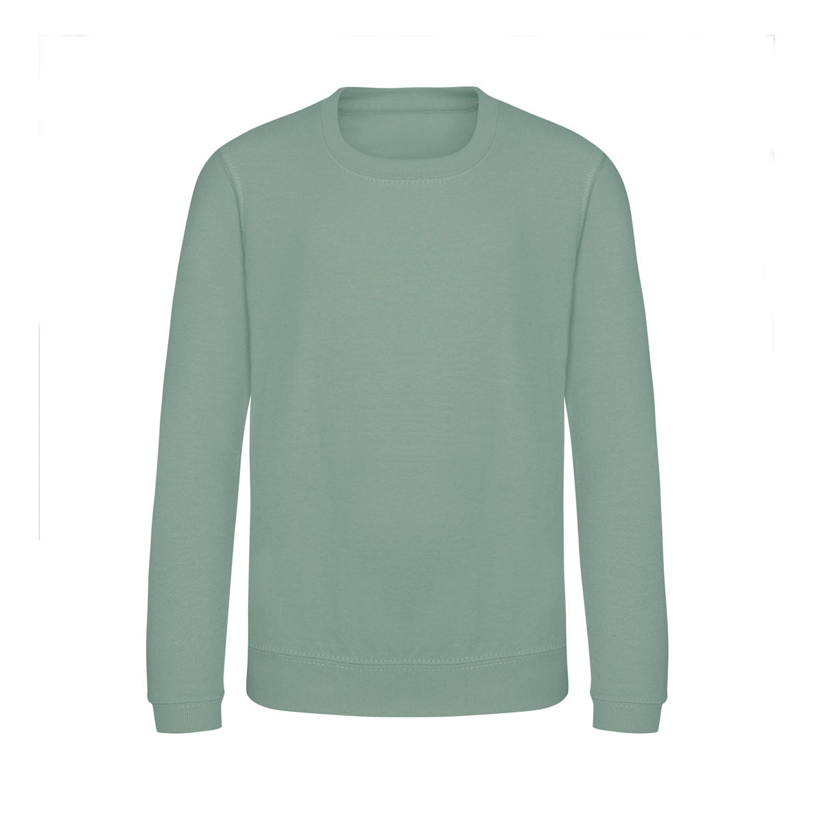 sweat enfant vert sauge personnalise avec logo brode JH030J