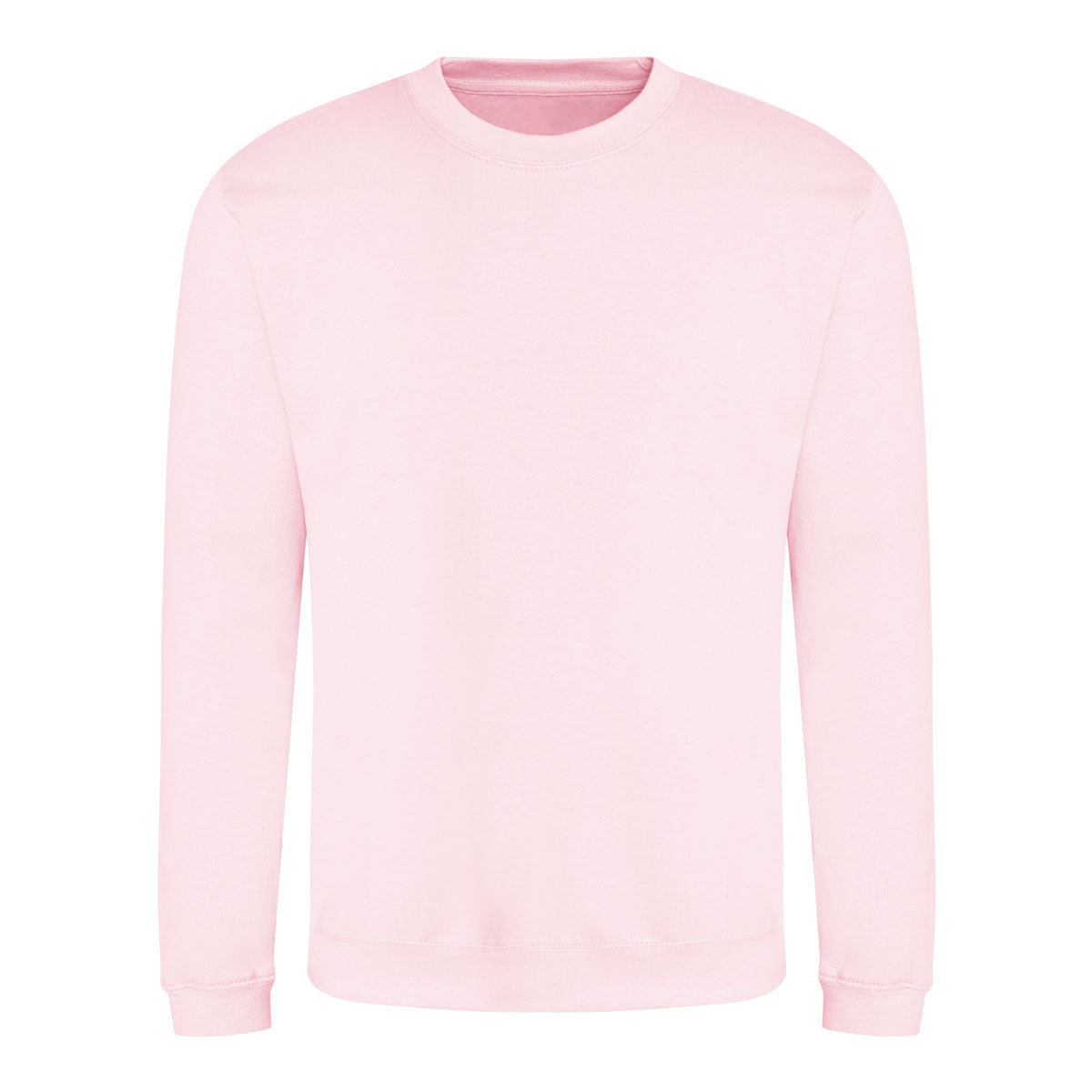 sweat shirt rose clair a personnaliser avec logo brode – modele JH030