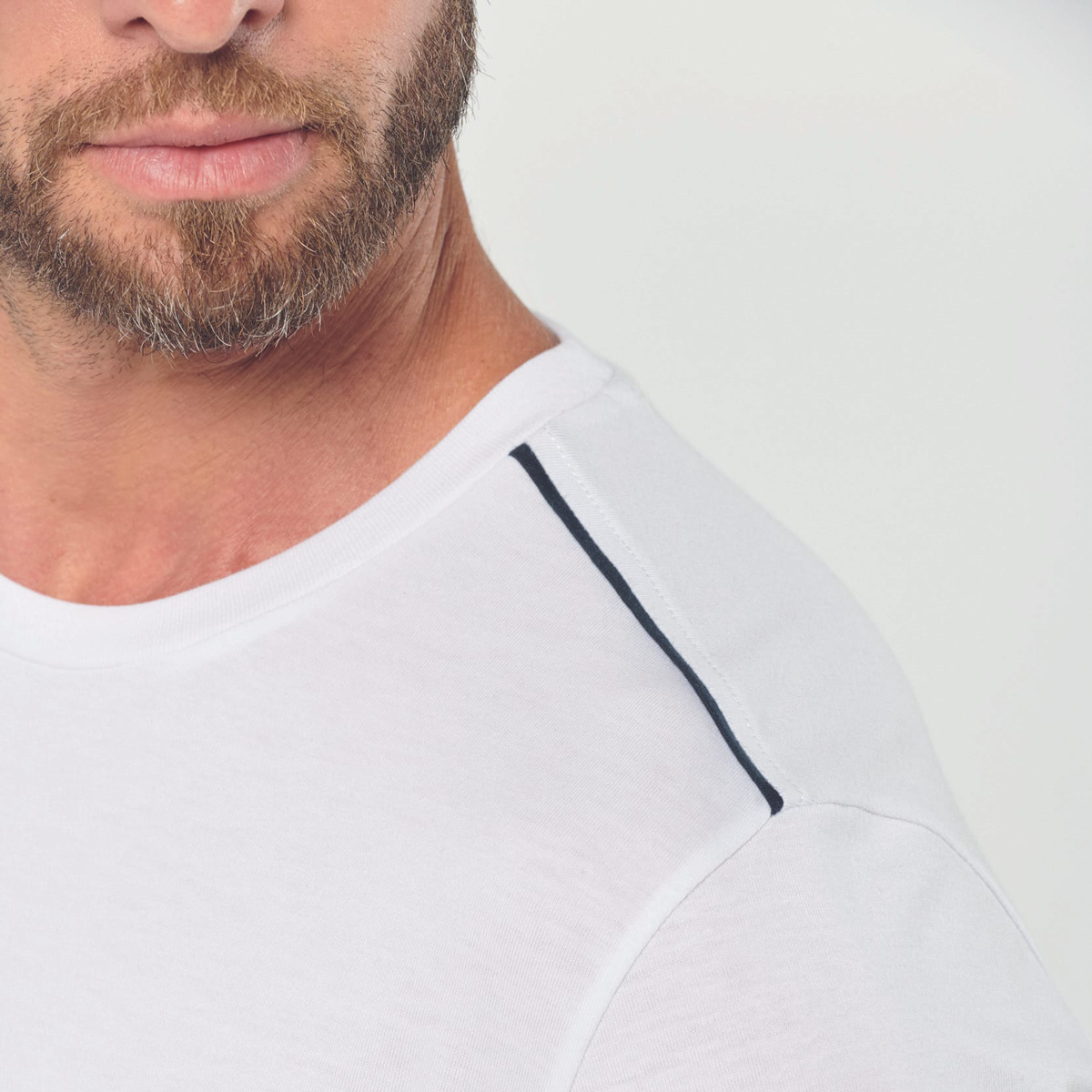 T-shirt brodé homme – WK3020 DayToDay manches courtes
