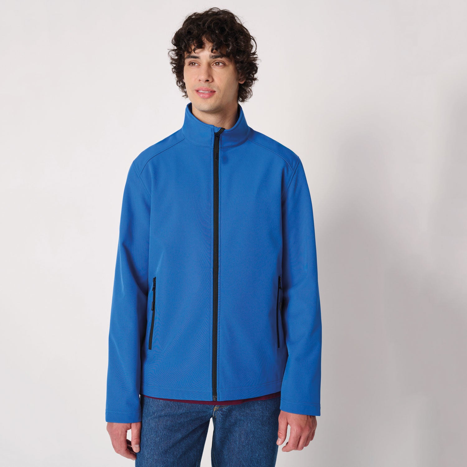 Veste softshell homme IB410 iDeal Basic bleu royal à personnaliser par broderie