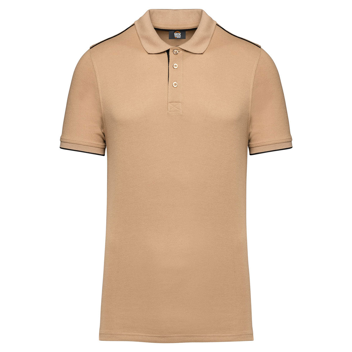 Polo brodé homme – WK270 DayToDay contrasté