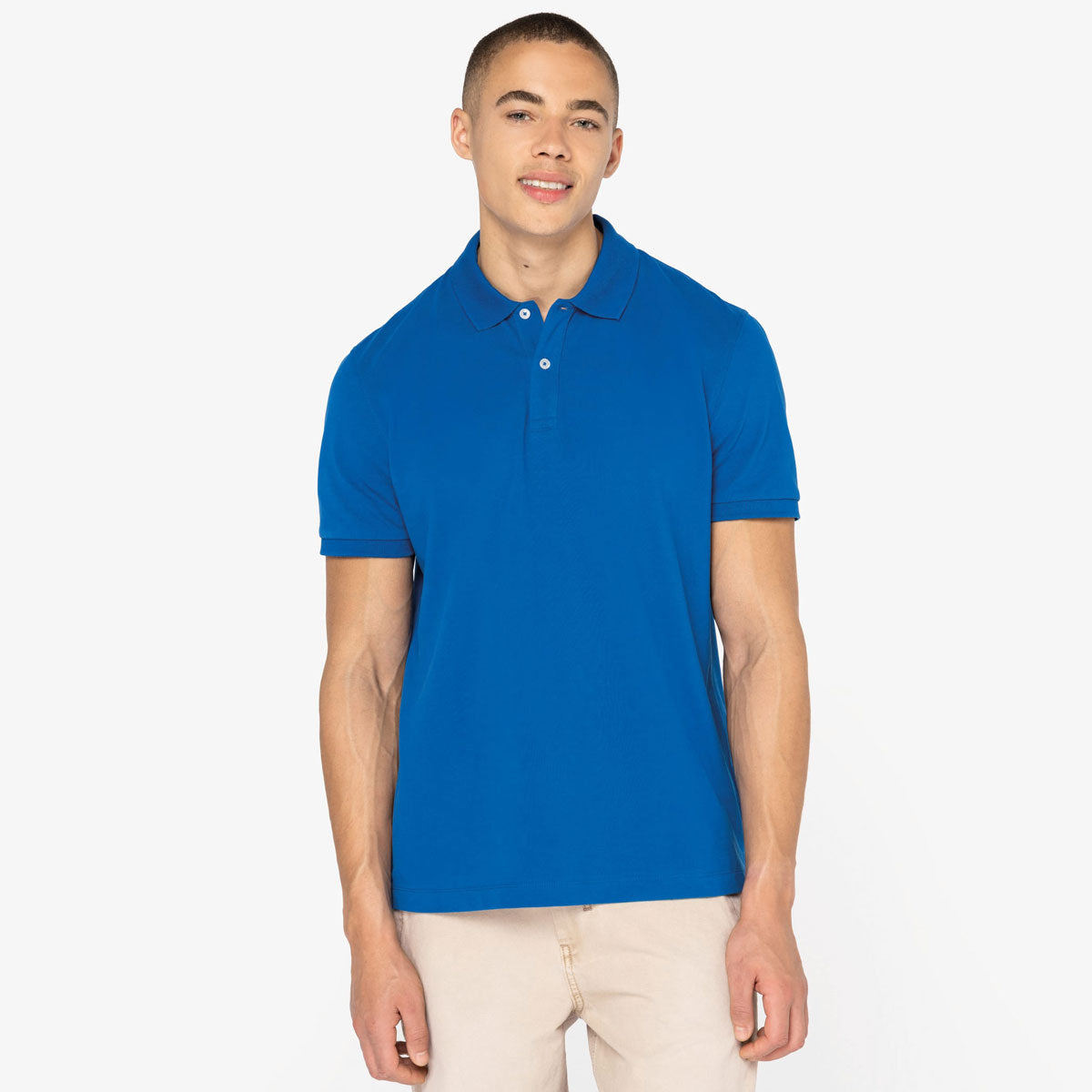 Polo homme broderie logo NS207 