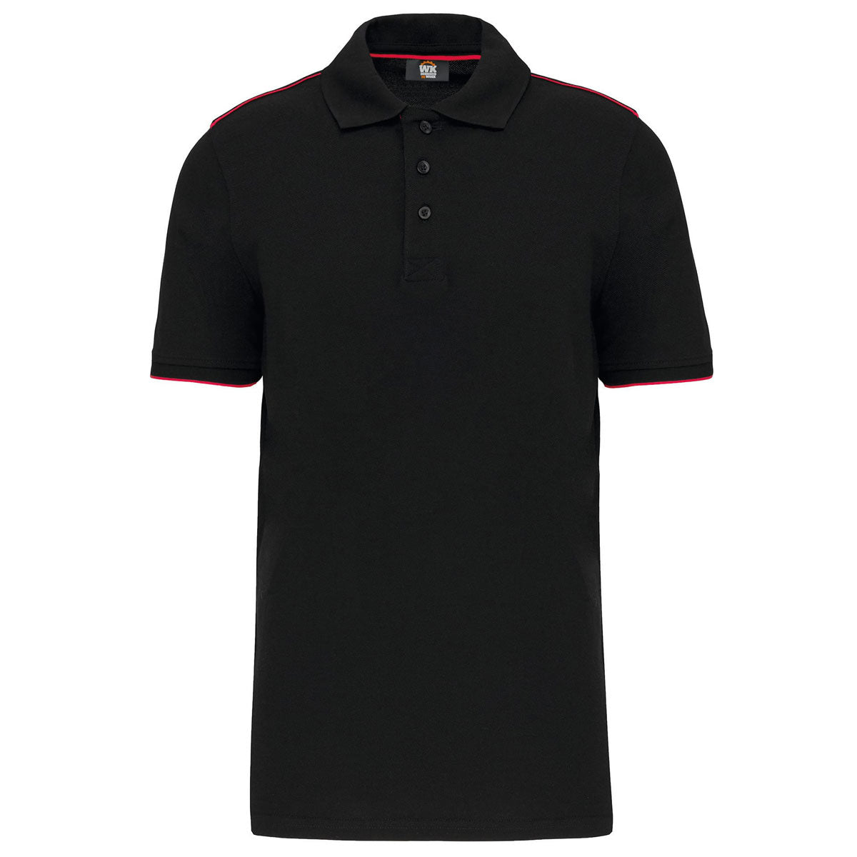 Polo brodé homme – WK270 DayToDay contrasté