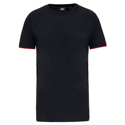 T-shirt brodé homme – WK3020 DayToDay manches courtes