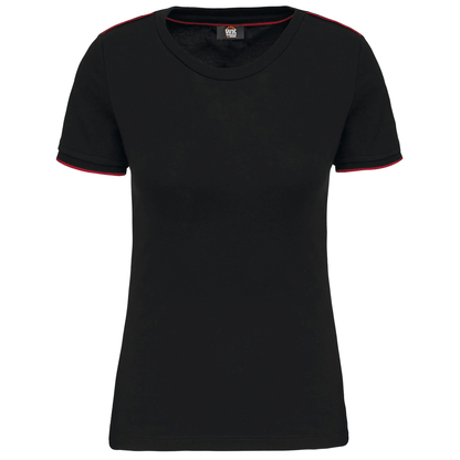 T-shirt brodé femme – WK3021 DayToDay manches courtes