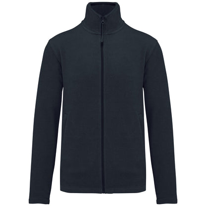 Veste micropolaire bleu marine pour homme, idéale pour la broderie personnalisée – K911