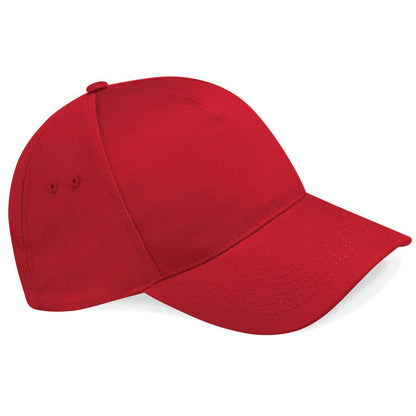 Casquette rouge classique avec broderie personnalisée pour pro – B15
