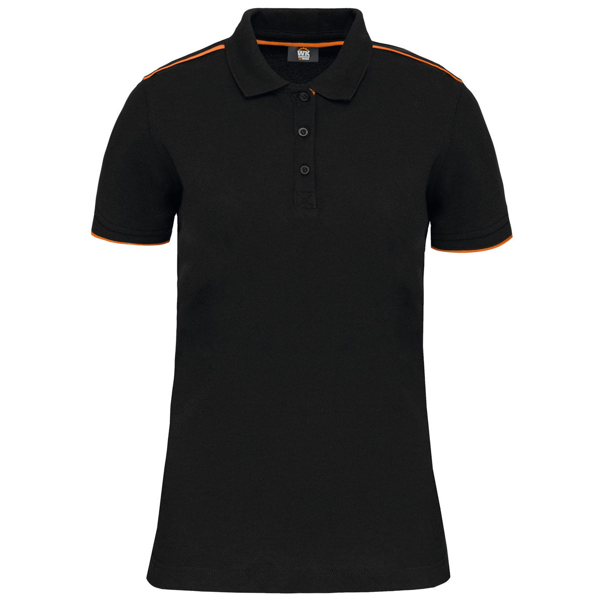 Polo brodé femme – WK271 DayToDay contrasté