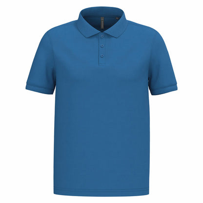 Polo bleu royal clair Kariban K254 – idéal pour broderie