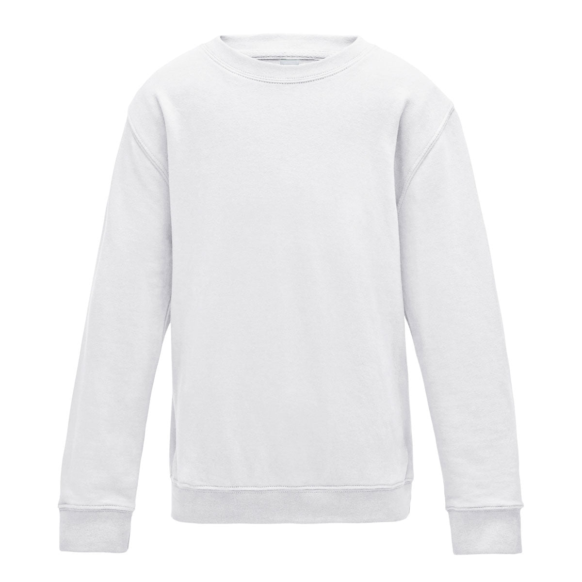 sweat enfant blanc personnalise avec broderie de logo JH030J