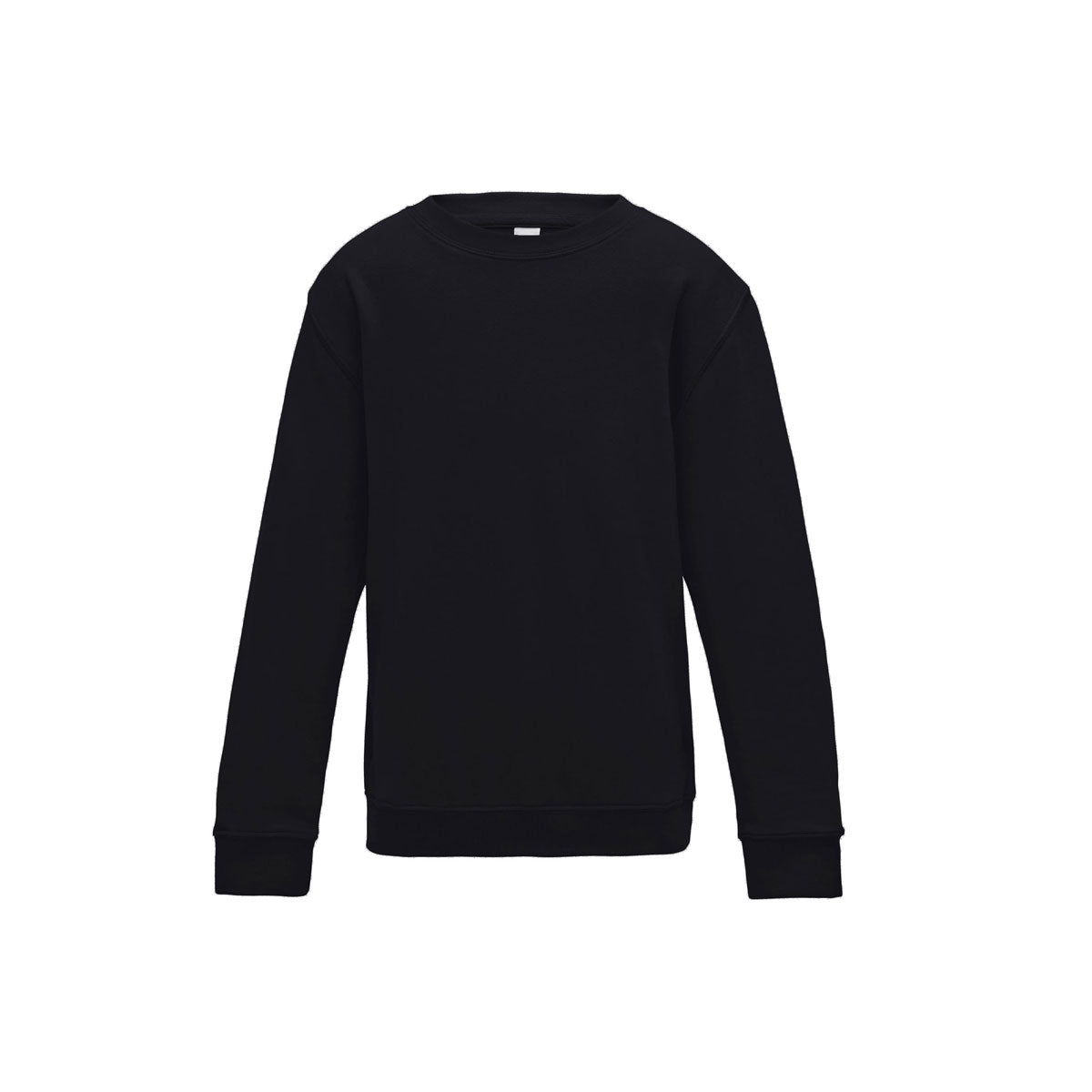 sweat enfant noir personnalise avec logo brode JH030J