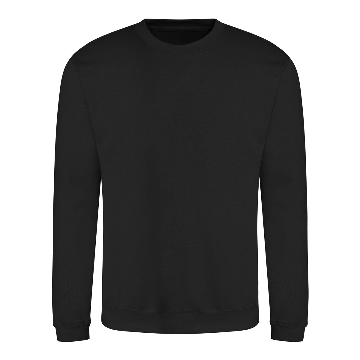 sweat noir brode avec logo – modele JH030 personnalisable pour pros