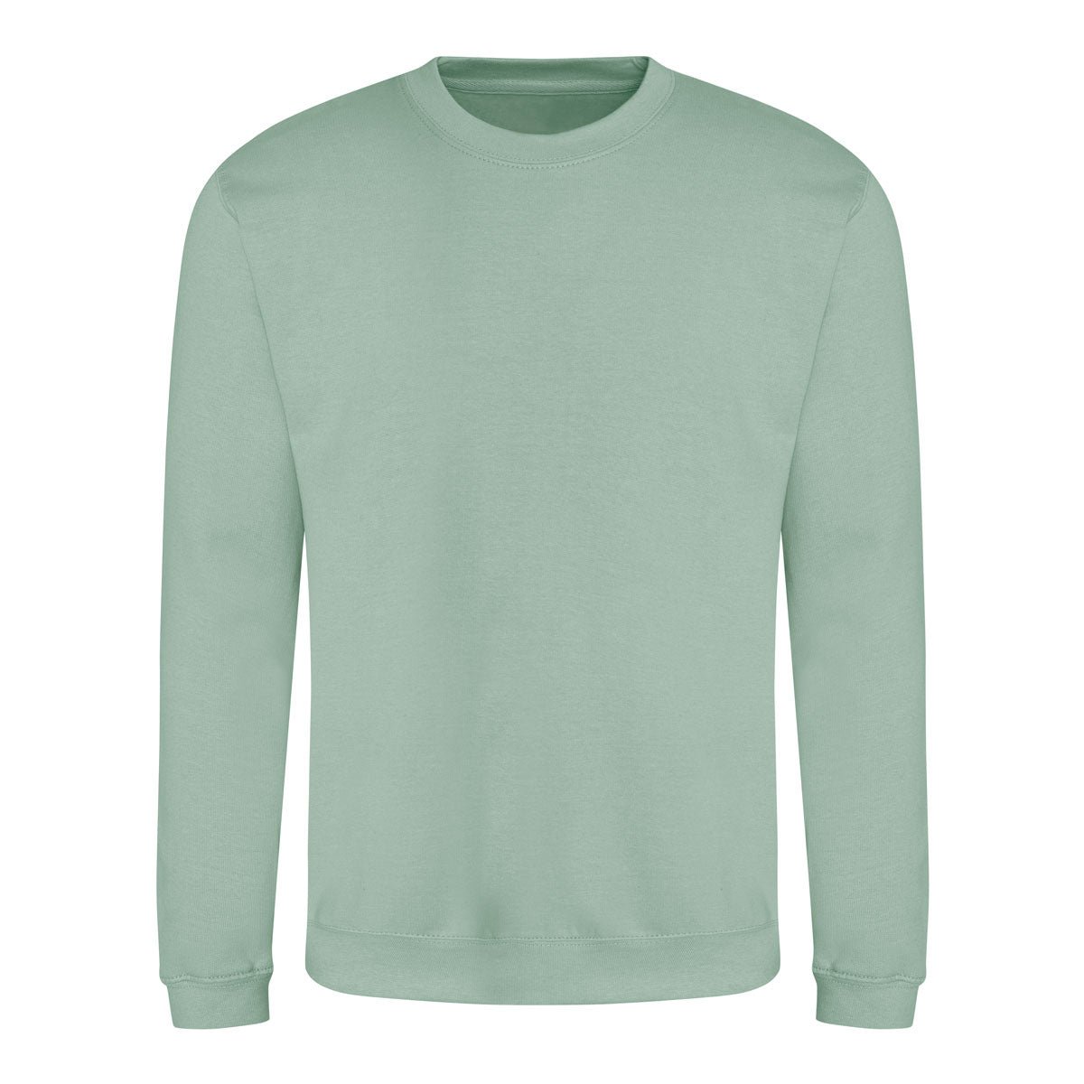 sweat shirt vert sauge personnalisable avec logo brode – modele JH030