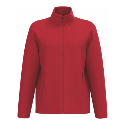 Veste polaire rouge personnalisable par broderie, réf. IB900