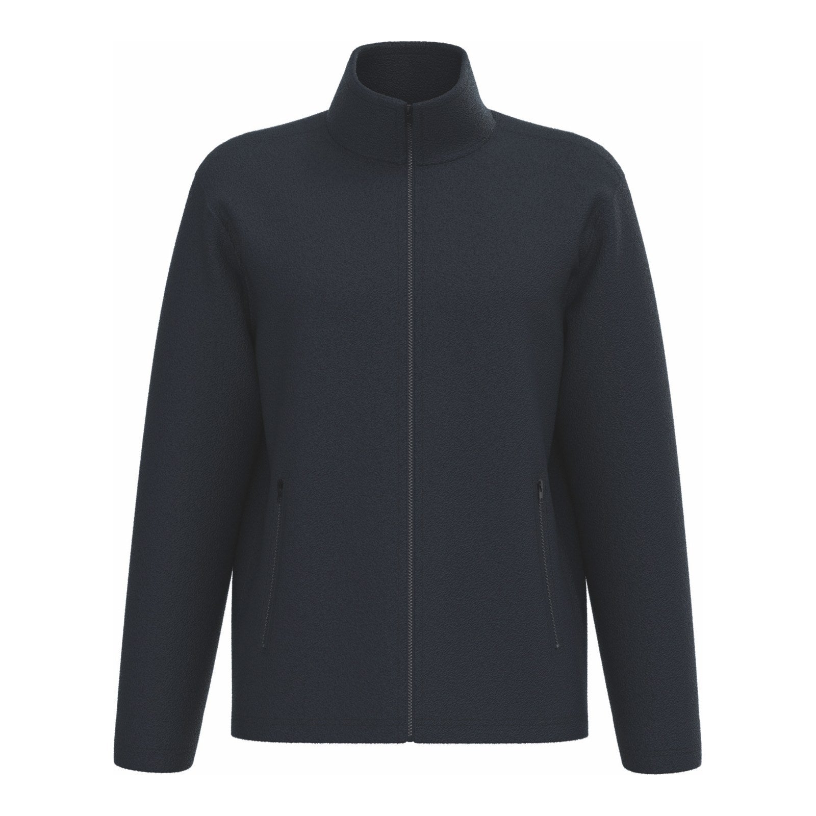 Veste polaire bleu marine à broder avec logo d'entreprise, iDeal Basic IB900