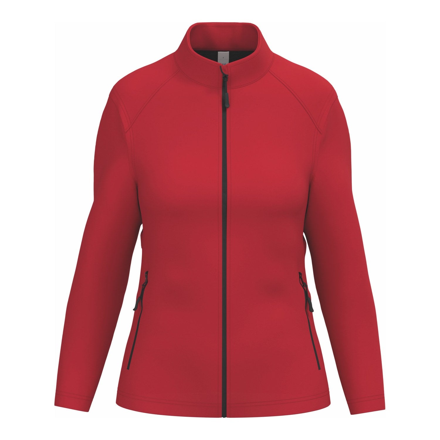 Veste softshell femme rouge personnalisable par broderie, réf. IB411