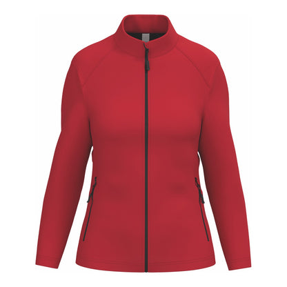 Veste softshell femme rouge personnalisable par broderie, réf. IB411