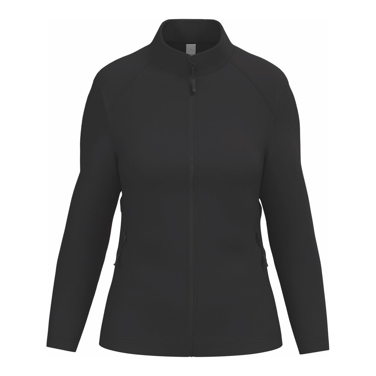 Veste softshell femme noire à broder avec logo d'entreprise, IB411
